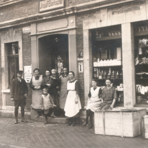 Josef Bartscher – Ladengeschäft vor über 100 Jahren