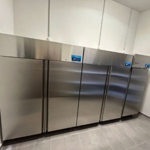 Hier im Foto Lagerkühlmöbel Cool Compact in einem neuen Hotelbau in Süddeutschland eingerichtet durch den Großküchenservice von Johannes Landauer...