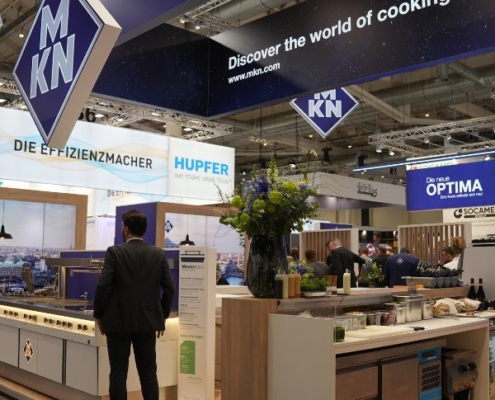 Die Leitmesse für Gastronomie und Hotellerie in Hamburg ist jährlich ein wichtiger Höhepunkt in der Branche - MKN ist da natürlich stets mit eigenem Messestand vertreten...