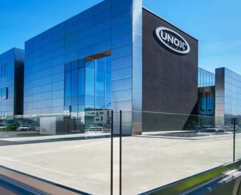 Das italienische Headquarter der Ofen-Spezialisten von UNOX um 2010...