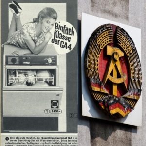 Hier links ein Ausschnitt aus einem Katalog in der DDR in den 1970ern... Die wohl einzige Spülmaschine für Privathaushalte das Modell GA4...