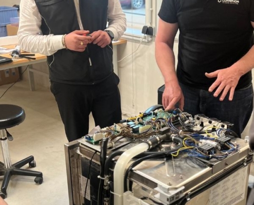 Schulung für Reparaturservice bzw. Kundendienst Comenda Spülmaschinen im Haus des italienischen Spülexperten Gastronomie...