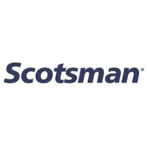 Scotsman ist ein Tochterunternehmen der Ali Group aus Mailand. Scotsman ist berühmt für herausragende Eisbereiter... Hier im Bild das Markenlogo Scotsman...