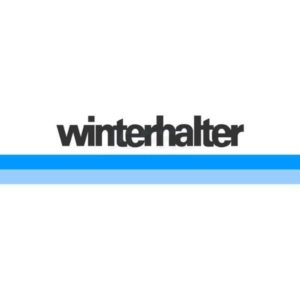 Winterhalter Firmenschriftzug - Symbol auf weißem Untergrund im Viereck...