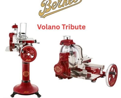 Meisterwerke für die Gastronomie sind Berkel Volano mit Schwungrad...
