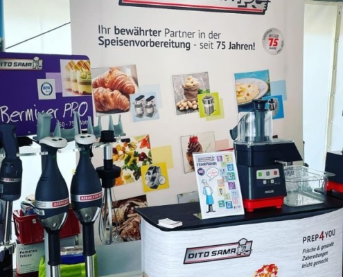 Dito Sama ist ein Spezialist für professionelle Küchentechnik in der Speisevorbereitung. Auch die Bermixer bzw. Stabmixer sind legendär...