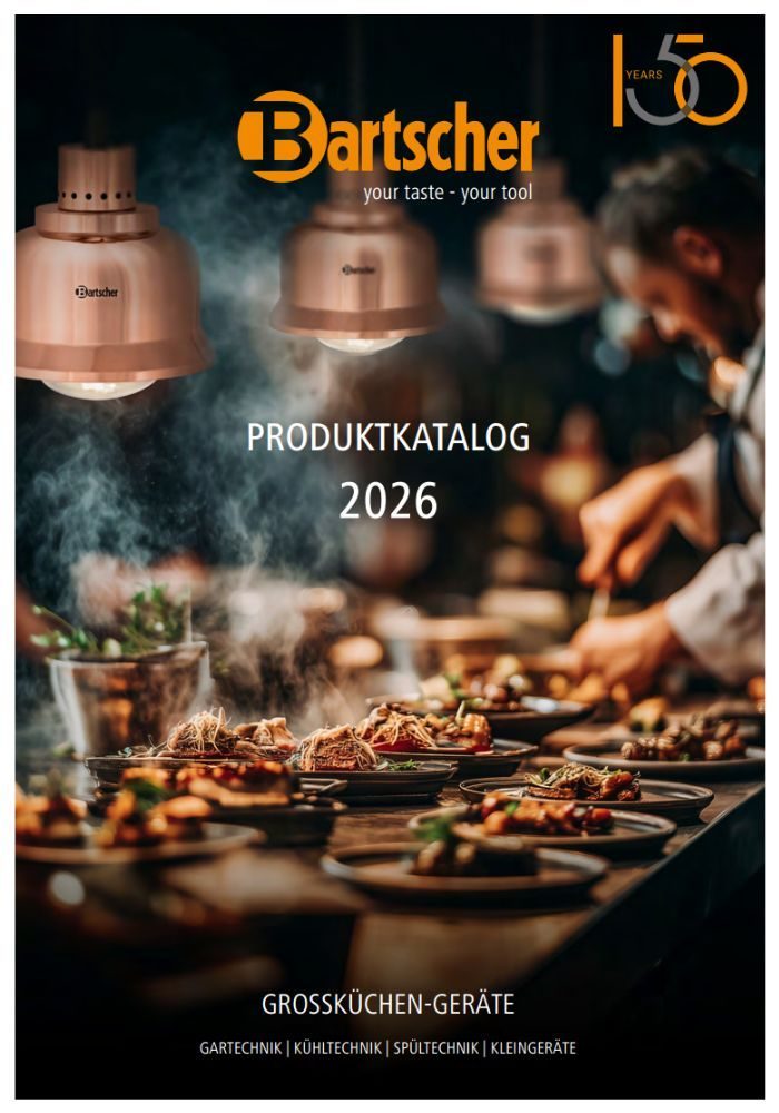 Bartscher Katalog 2026 - Grossküchen-Geräte