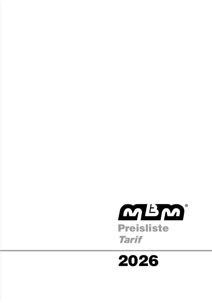 MBM Katalog 2026
