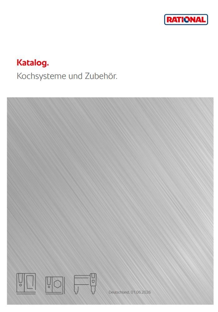 Rational Katalog Juni 2026 Preisliste Der Experte für Kochsysteme Rational aus Landsberg passt die Preise zum 01.06.2026 auf Grund von Produktveränderungen etc. an. Hier der aktuelle Preiskatalog zum digitalen blättern für die Großküchen und Gastronomie zur Information...