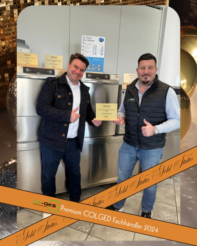 🏆 Gold-Status für LA-GKS! 🏆

Wir freuen uns riesig über die Auszeichnung als Premium Colged Fachhändler 2024 – Gold Status! 💛✨

Ein großes Dankeschön an Colged für das Vertrauen und die tolle Zusammenarbeit. Auf viele weitere erfolgreiche Jahre! 🚀

#Auszeichnung #Colged #GoldStatus #PremiumFachhändler #Danke #Zusammenarbeit
